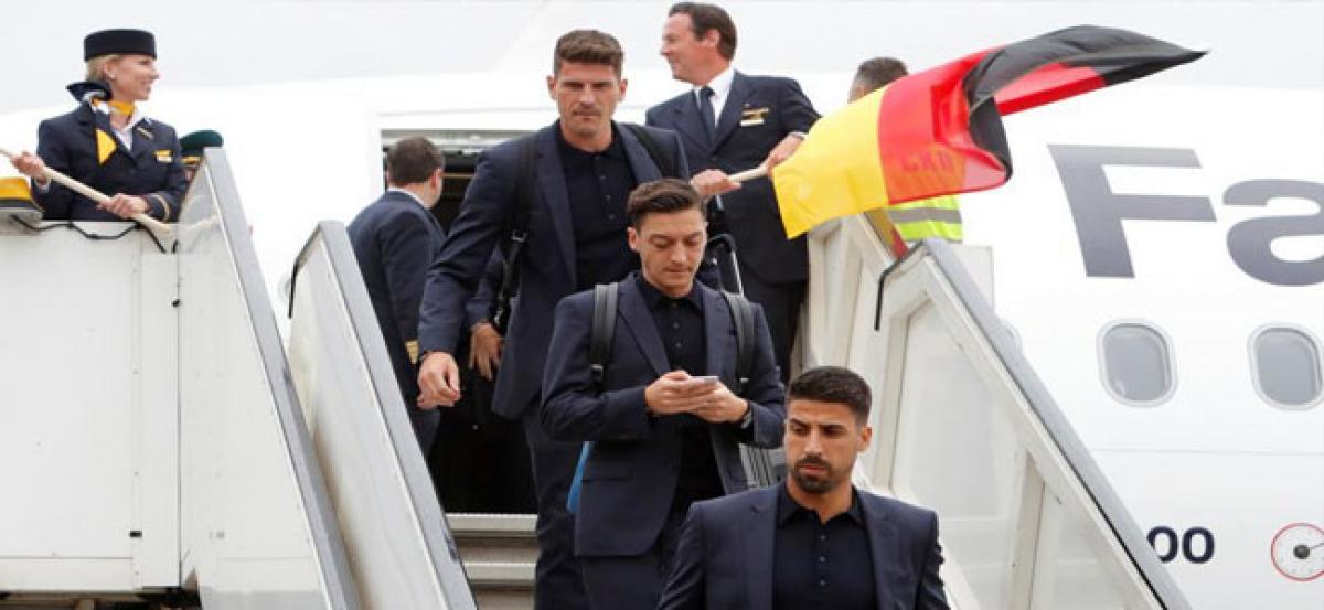 FIFA World Cup 2018: Defending champions Germany arrive in Russia