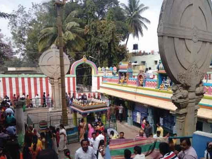 The Gangadhareshwara temple follows a practice of serving buttermilk to its devotees