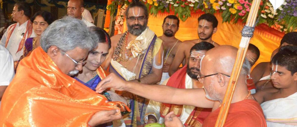 Kalyanotsavam of Lord Venkateswara performed