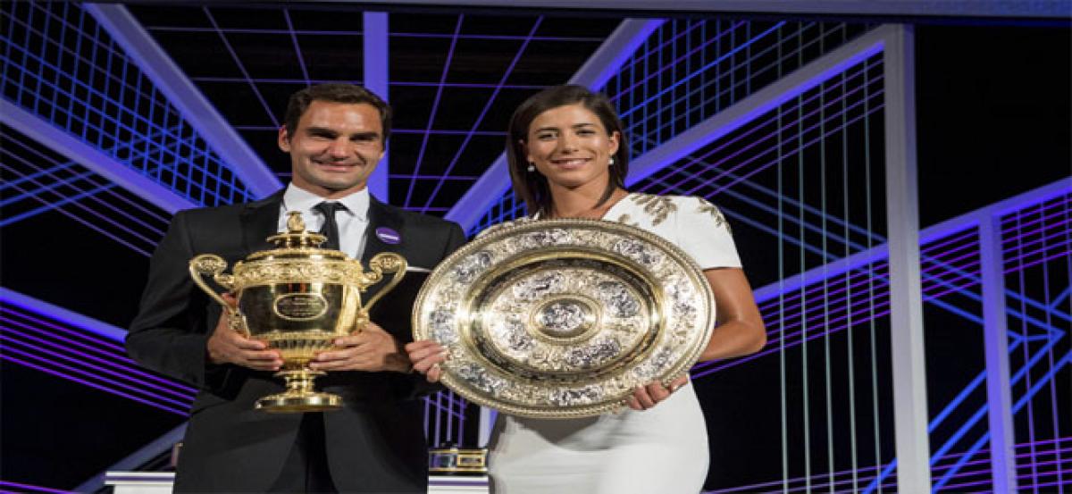 Federer, Muguruza rise in rankings