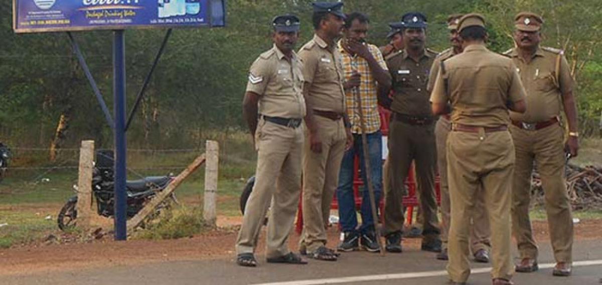 Tension prevails at Villupuram in Tamil Nadu