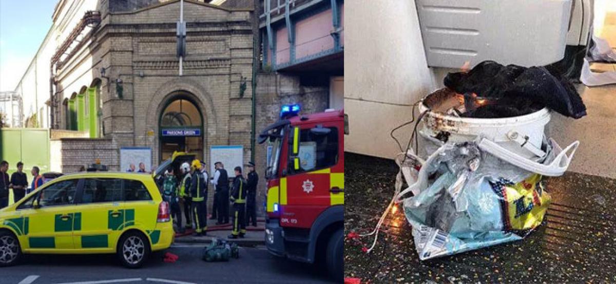 London Tube train hit by terror attack