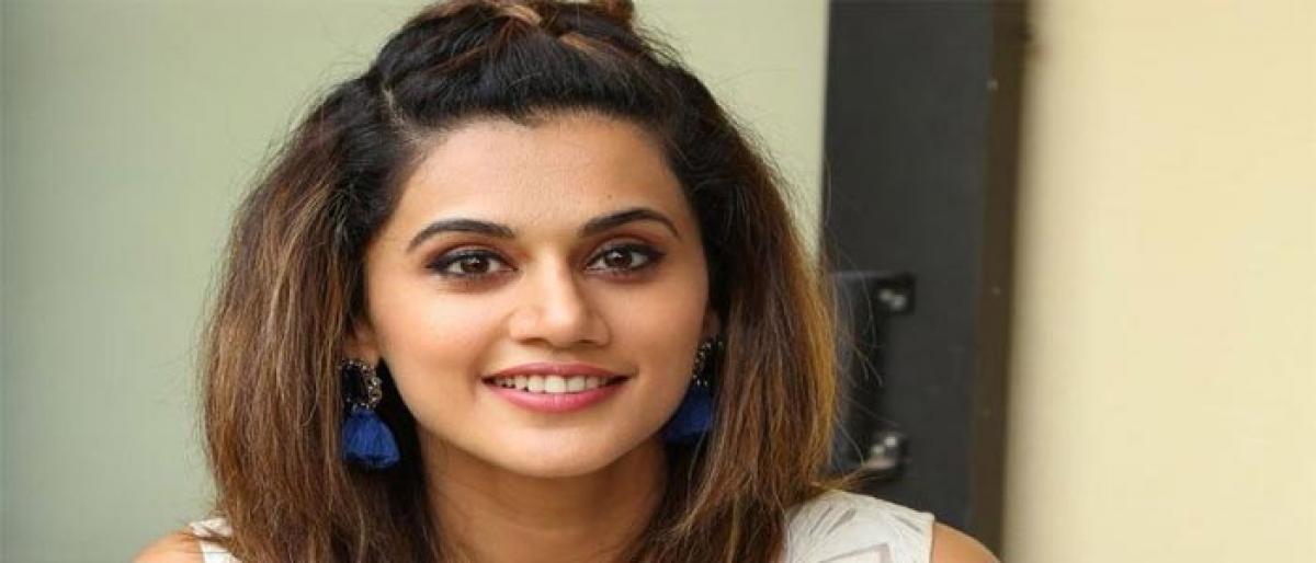 Tapsee selective about brand  endorsements