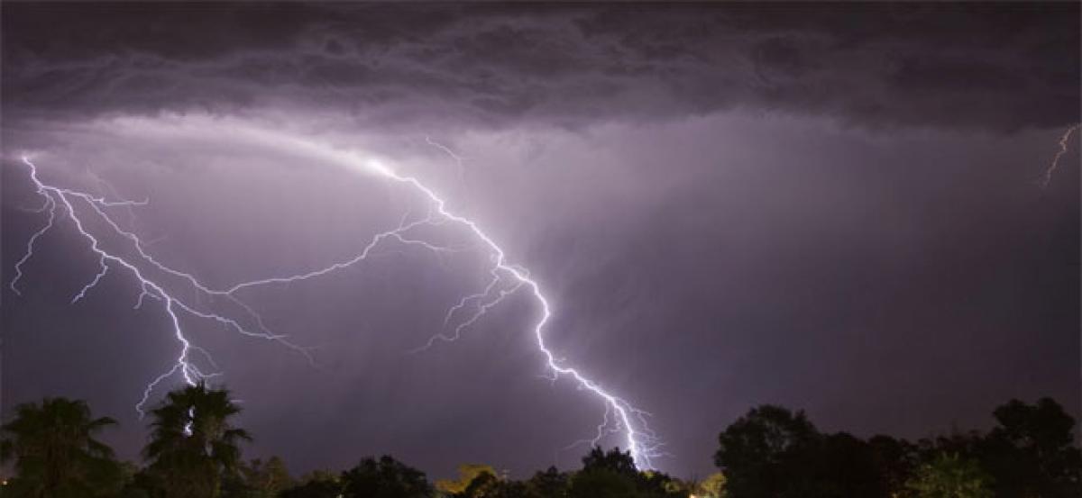 Thunderstorm to occur during the next 24 hrs in Telangana, AP