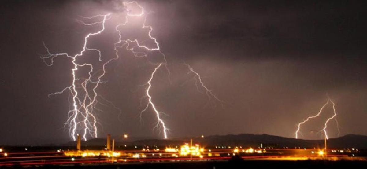 Lightning and thunder alert for Vizag, East Godavari