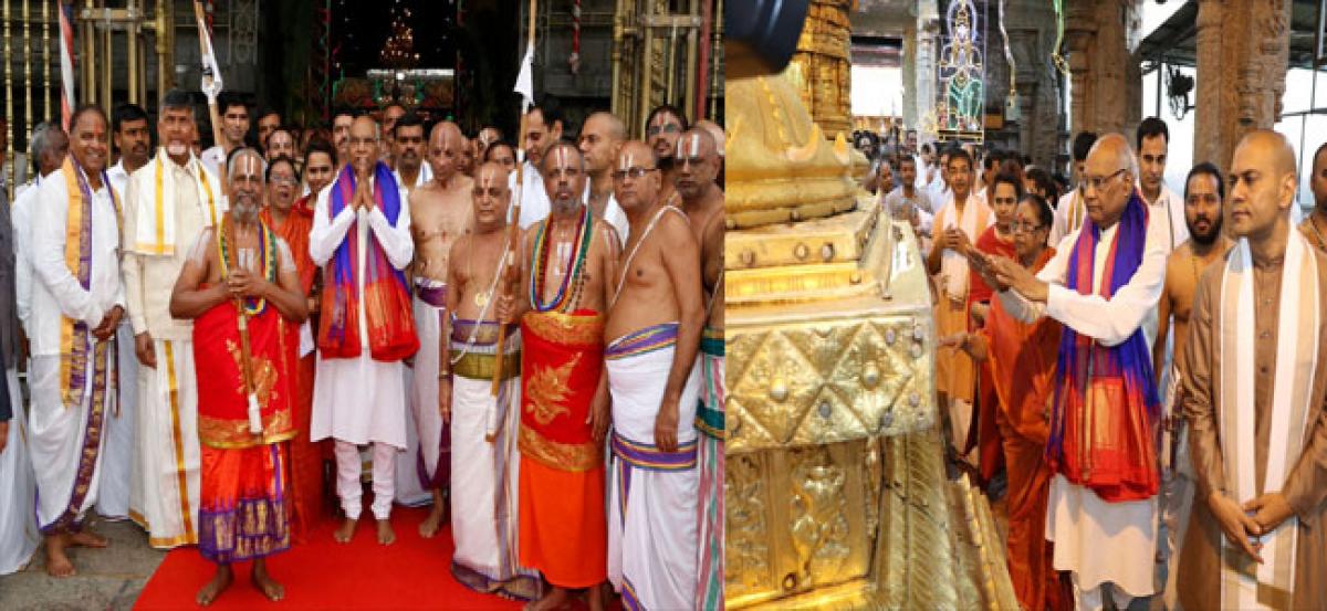 Tirumala should be role model for other temples: President Ram Nath Kovind
