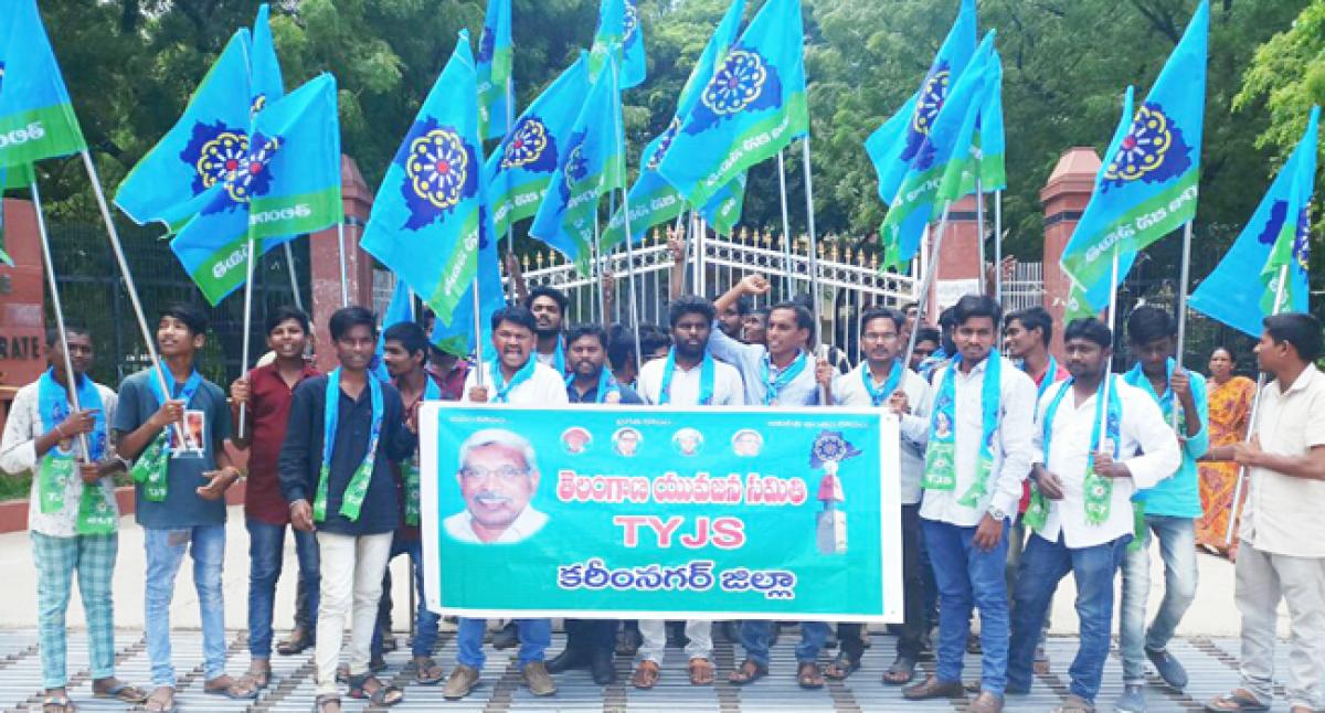 Fill 2.47 lakh vacant posts, Telangana Yuvajana Samiti demands