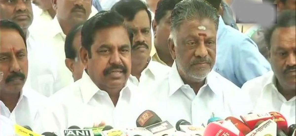 TN CM blames opposition, NGOs for Thoothukudi deaths