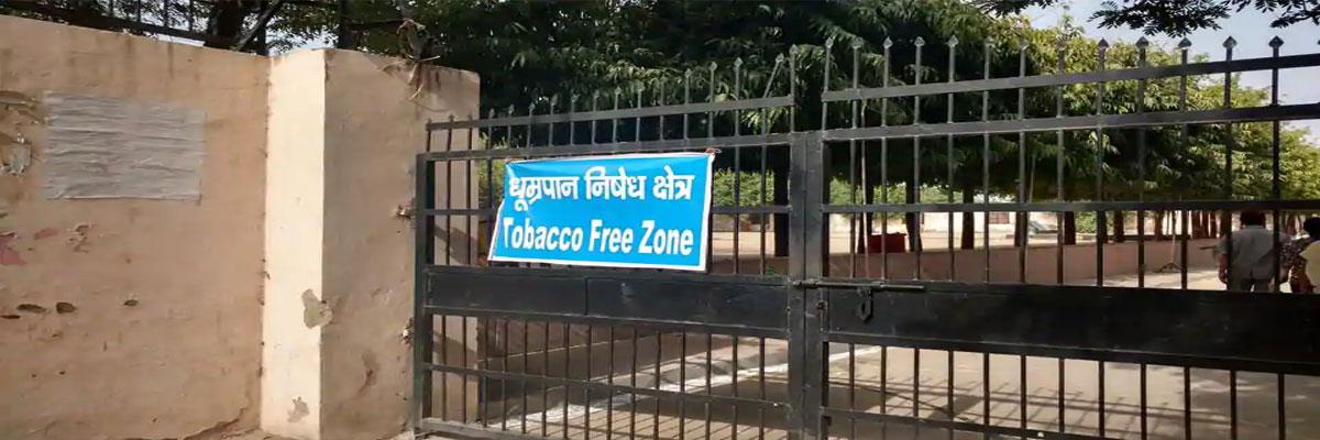 Polling booths declared tobacco-free zones