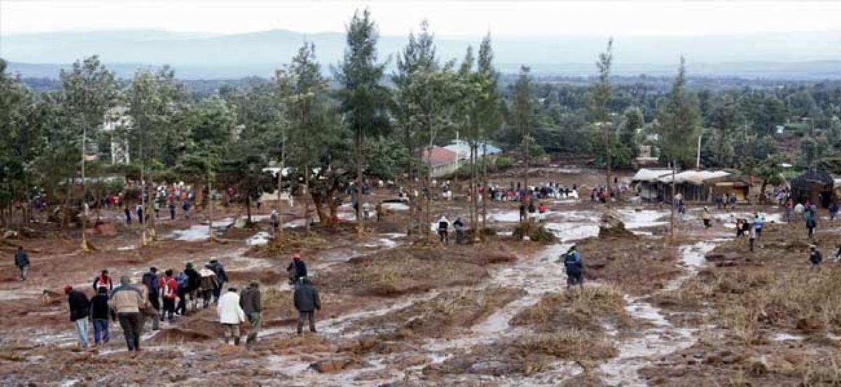 At least 32 dead as Kenya dam bursts after torrential rains