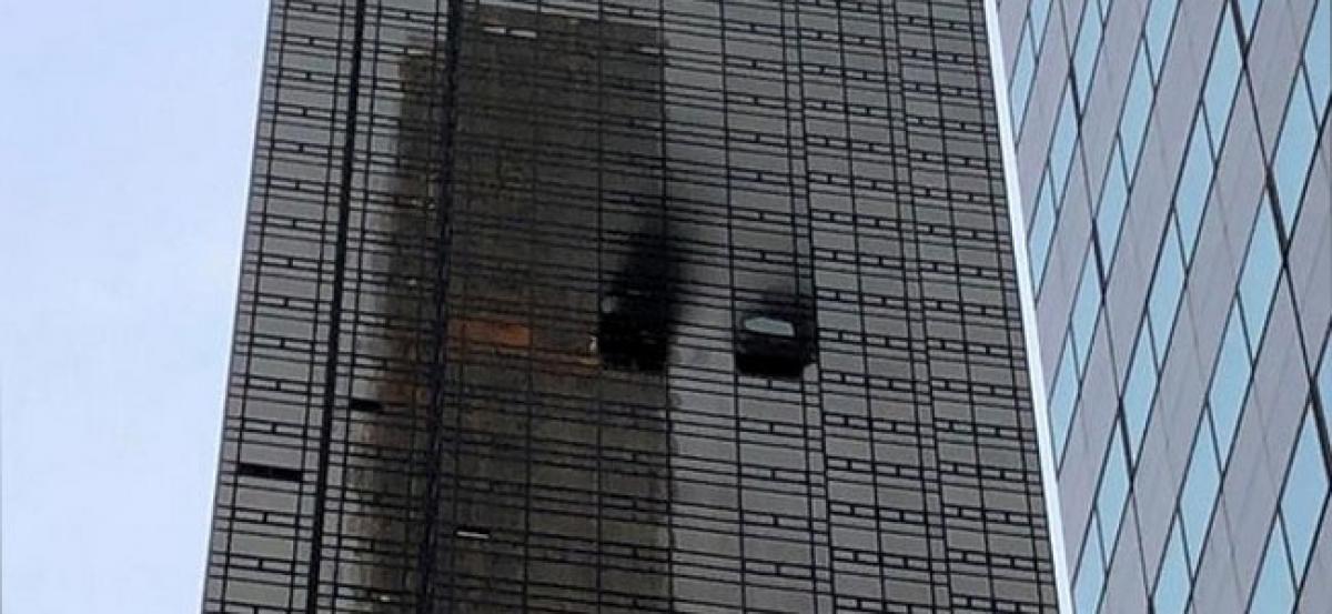 1 killed, 4 injured in fire at Trump tower