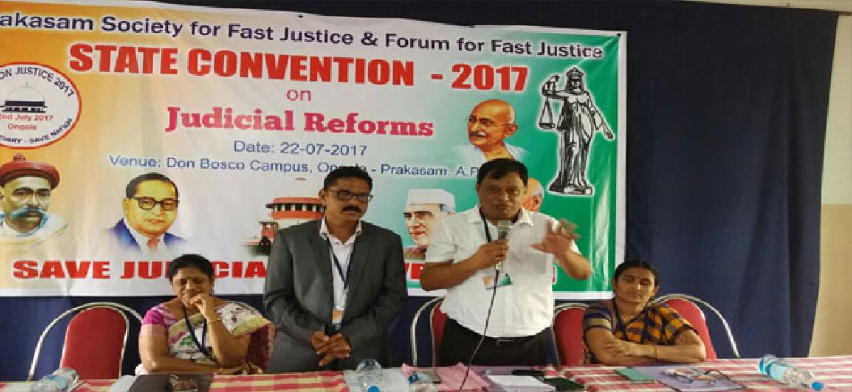 Judicial reforms needed to deliver fast justice