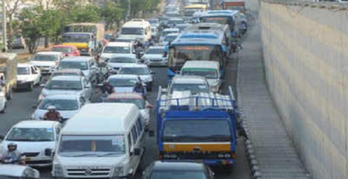 With 2 crore vehicles in Karnataka; Bengaluru choked with 76 lakh