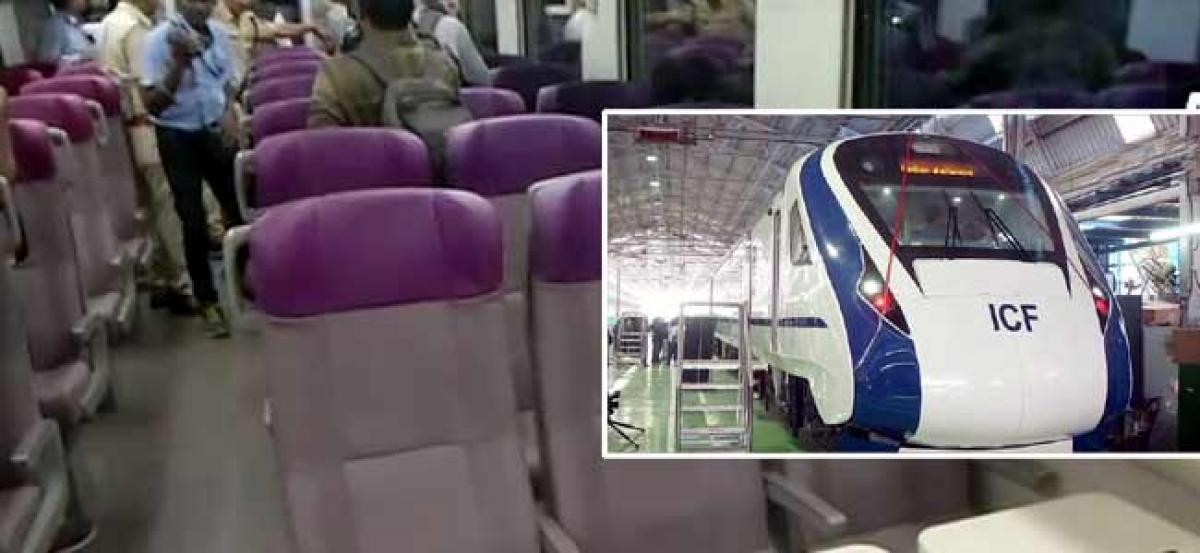 Train 18, India’s first engineless train worth Rs 100 crore, unveiled today