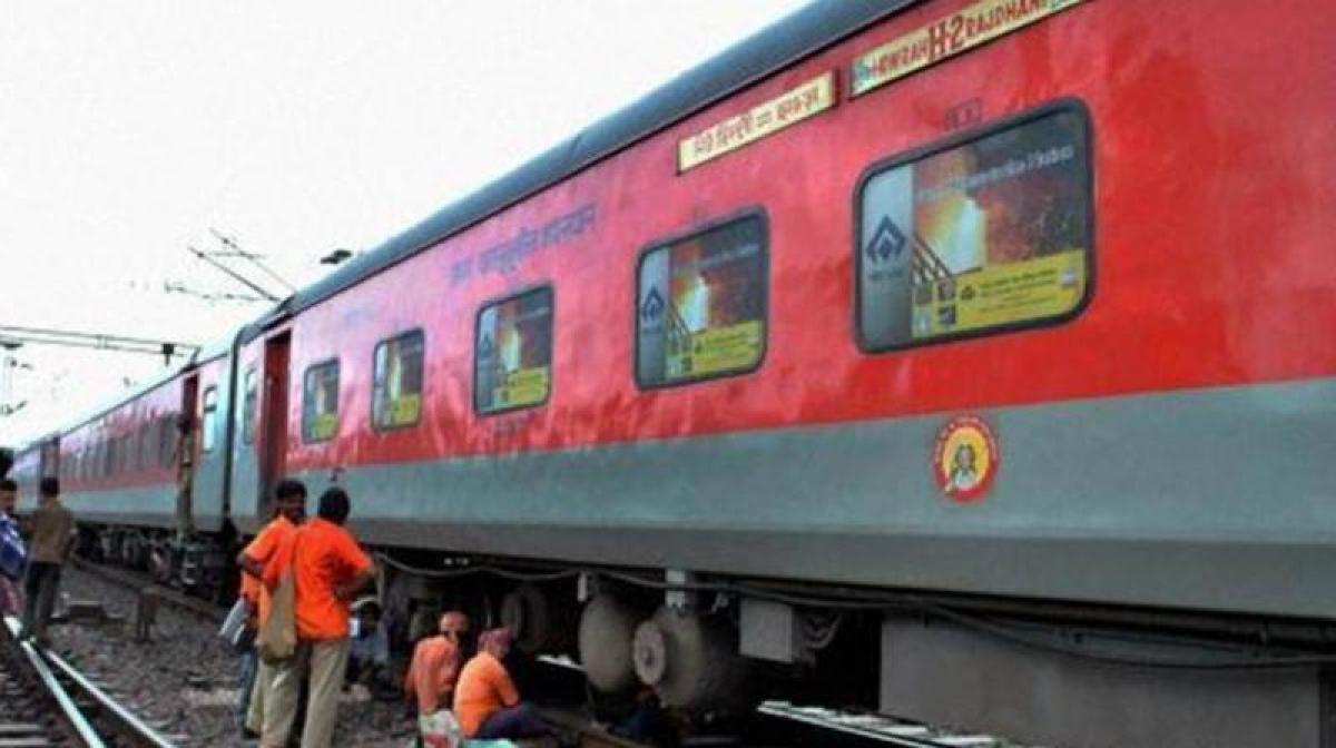 Second derailment in a day: Rajdhani engine, power coach go off track in Delhi