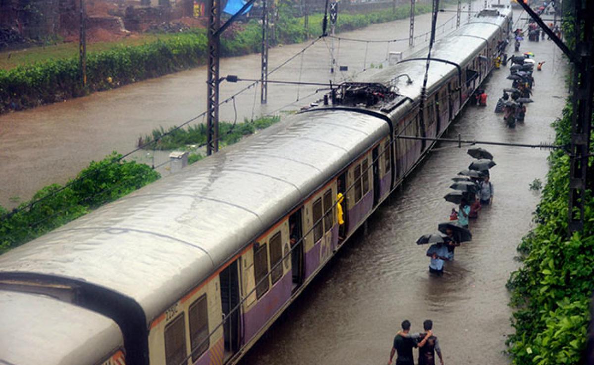 Mumbai Rains: Suburban Train Service On Western Line Resumes