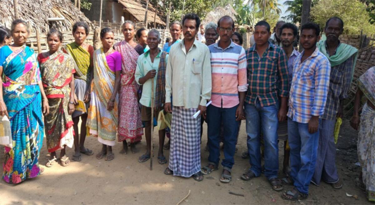 Tribals of Koruturu boycott JB-Maa Vooru