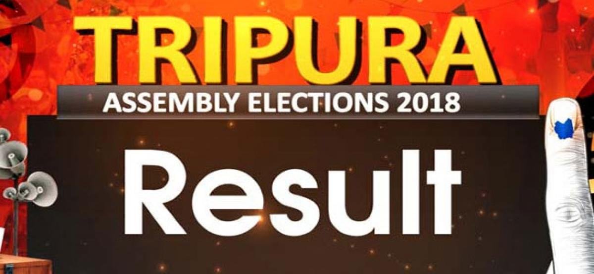 Tripura polls: BJP-IPFT leading on 28 seats