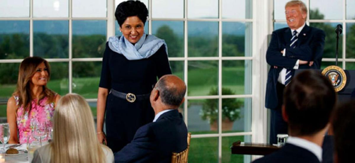 Trump hosts Indra Nooyi, Ajay Banga among top corporate leaders for dinner