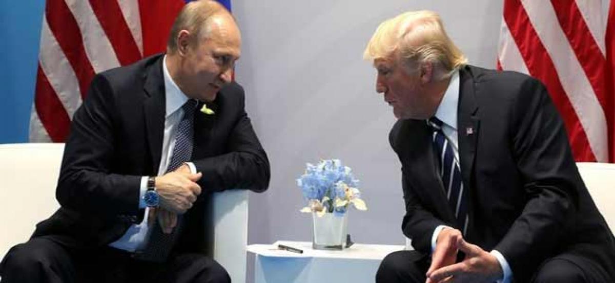 Trump, Putin discuss N Korea over phone