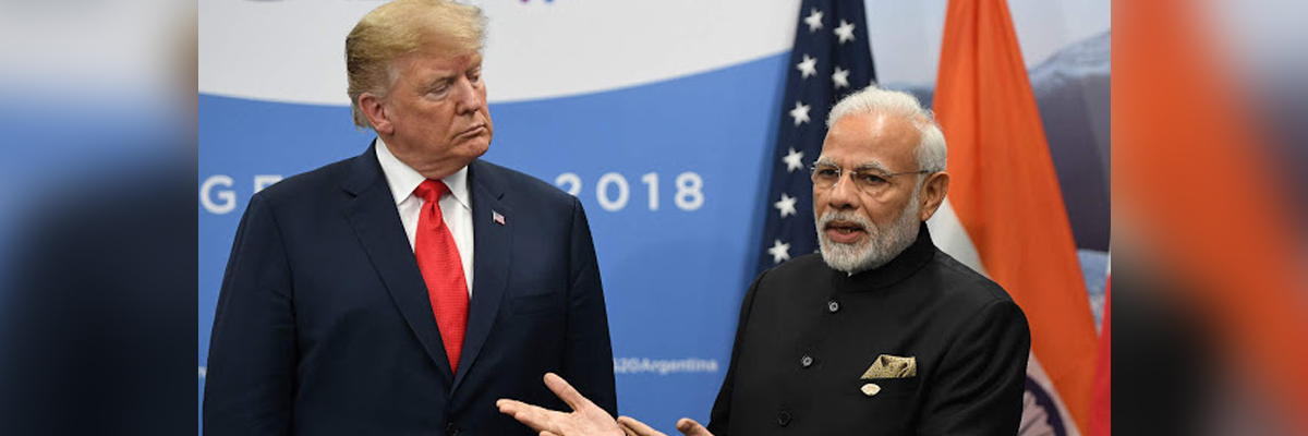 Completely unacceptable: Congress slams Trump for library jibe on PM Modi