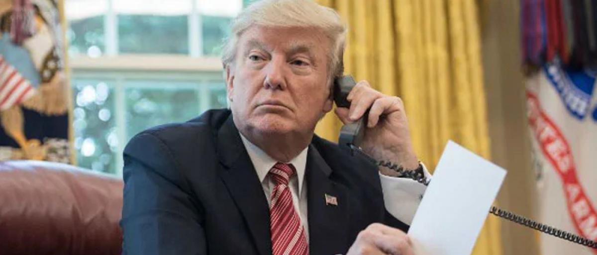 Trump dismisses NYT report on intercepted calls