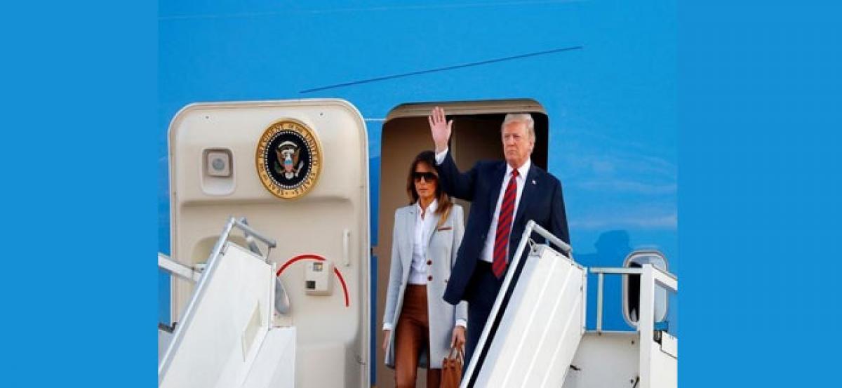 Trump arrives in Helsinki for summit with Putin