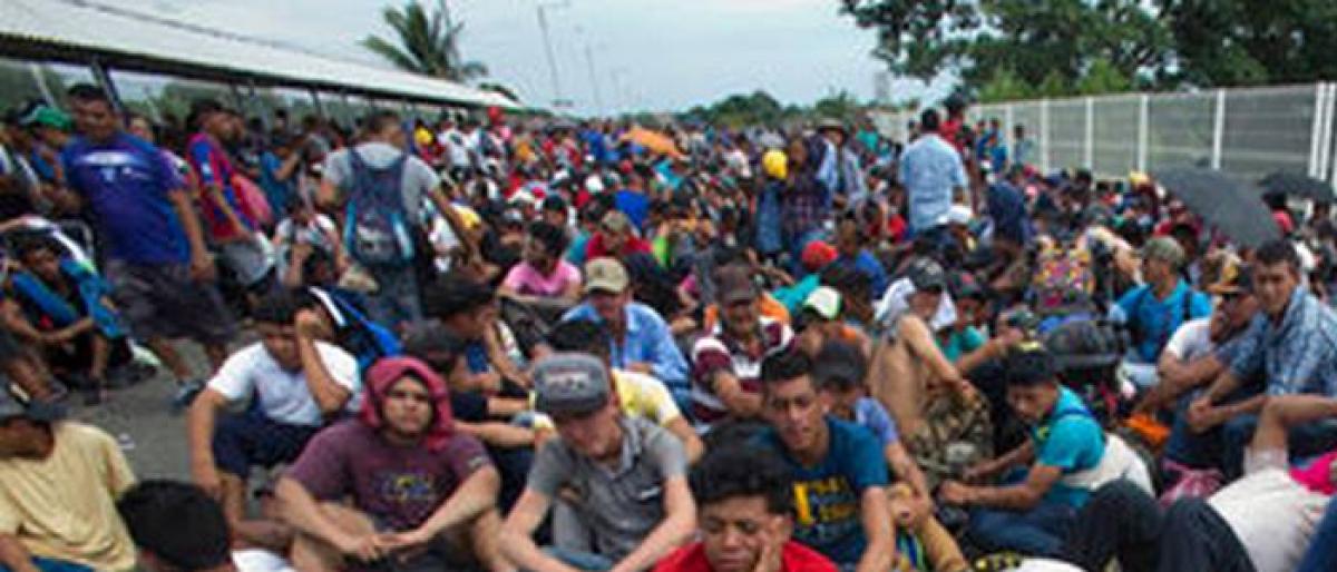 Trump repeats refusal to take in Honduran caravan migrants