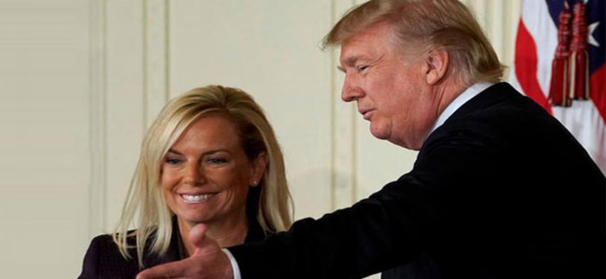 Trump nominates Kirstjen Nielsen as Homeland Security Secretary