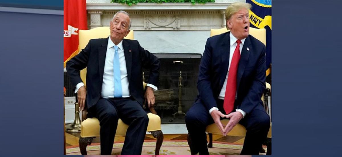 Trump meets Portuguese President at White House