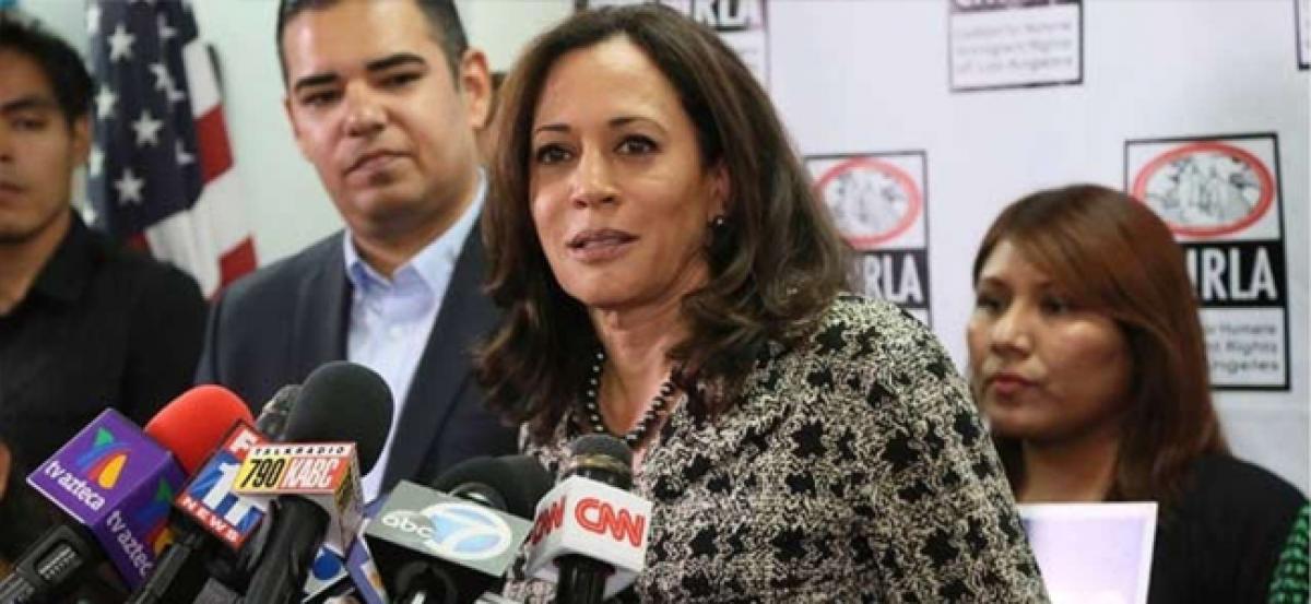 Trump has commited crimes against humanity: Kamala Harris after visiting federal detention centre