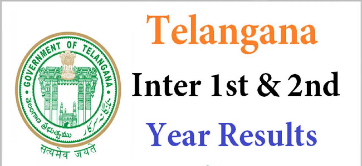 TS Intermediate  results 2018 to be out tomorrow