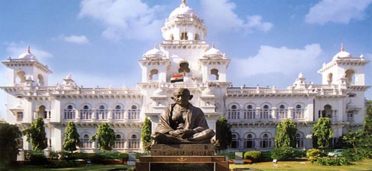 Question Hour cancelled in Telangana Assembly