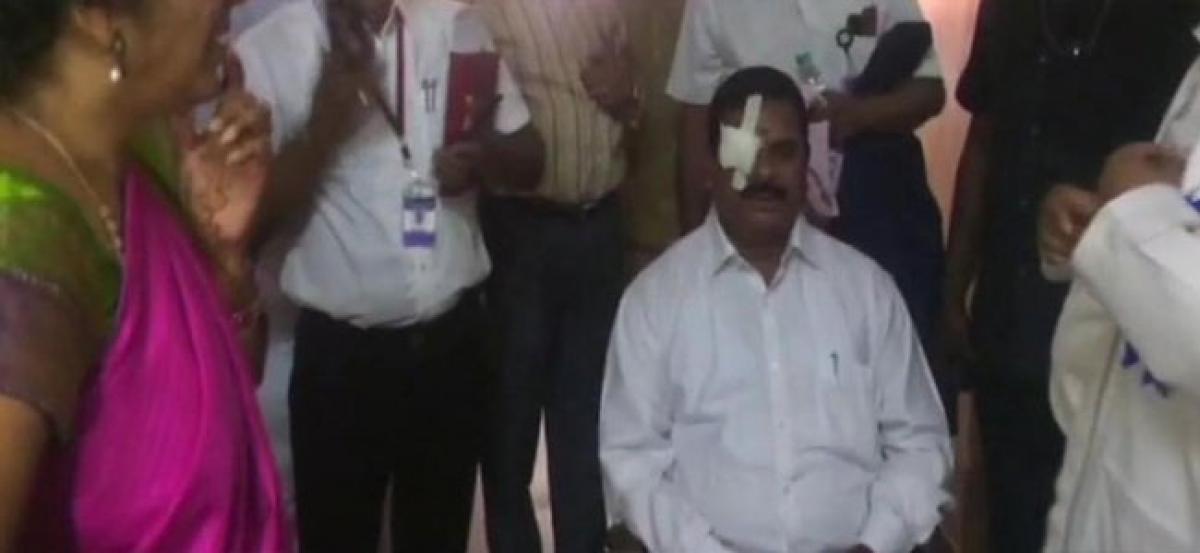 Ruckus in Telangana assembly: Council chairman taken to hospital after being hit in the eye