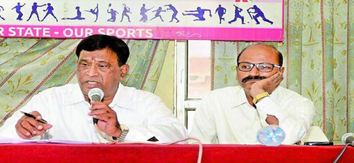 Sports Authority of Telangana State Chief seeks synthetic tracks