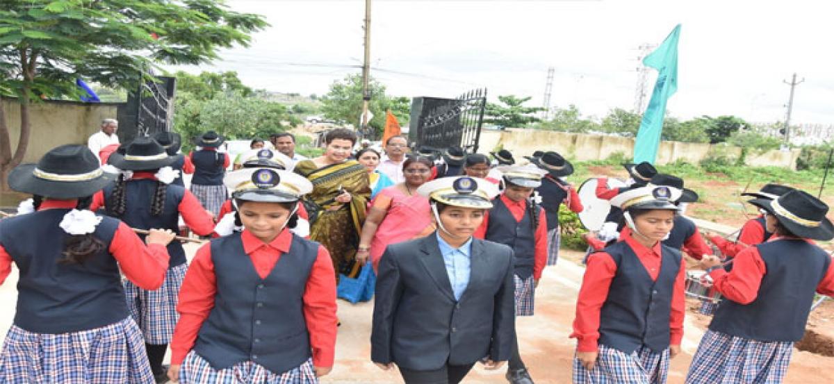 Renuka Chidambaram and team laud TSWREIS