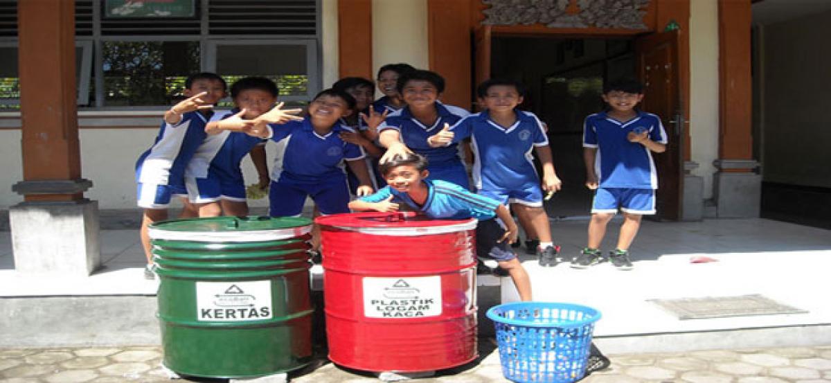 Waste management clubs in schools