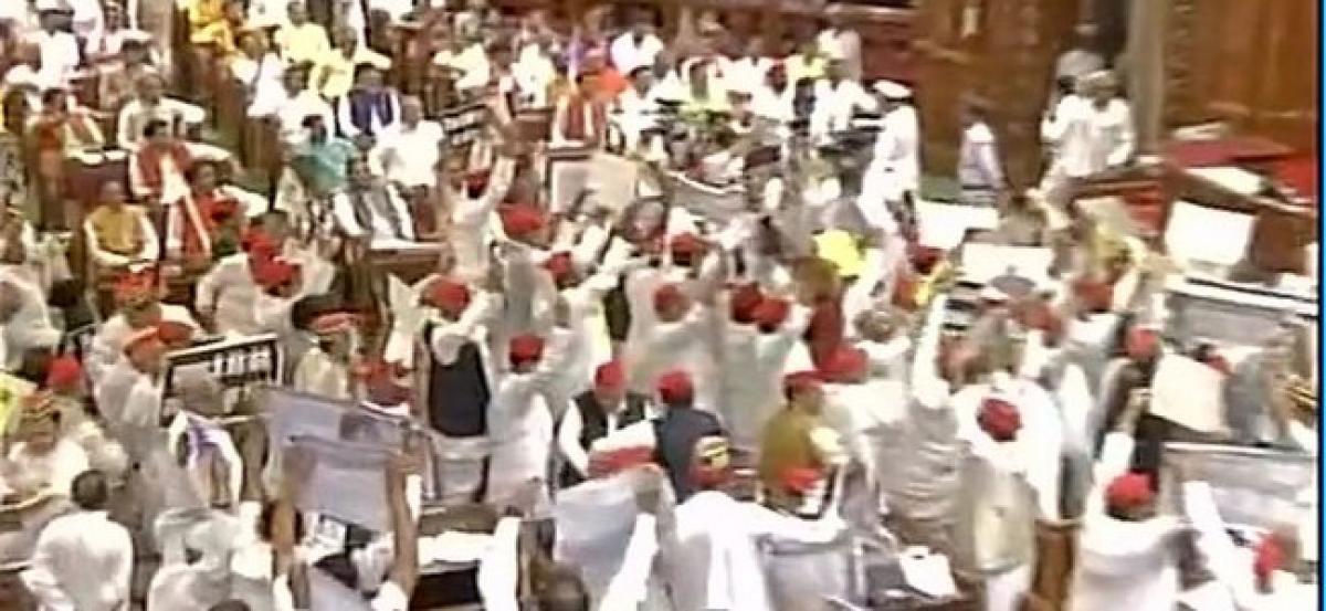 UP Assembly adjourned over ban on medias entry to Gorakhpur counting centre