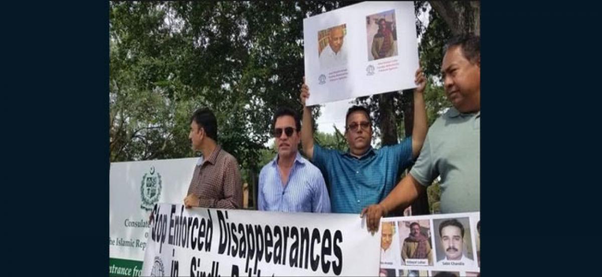 World Sindhi Congress rallies in US for release of disappeared workers in Pakistan