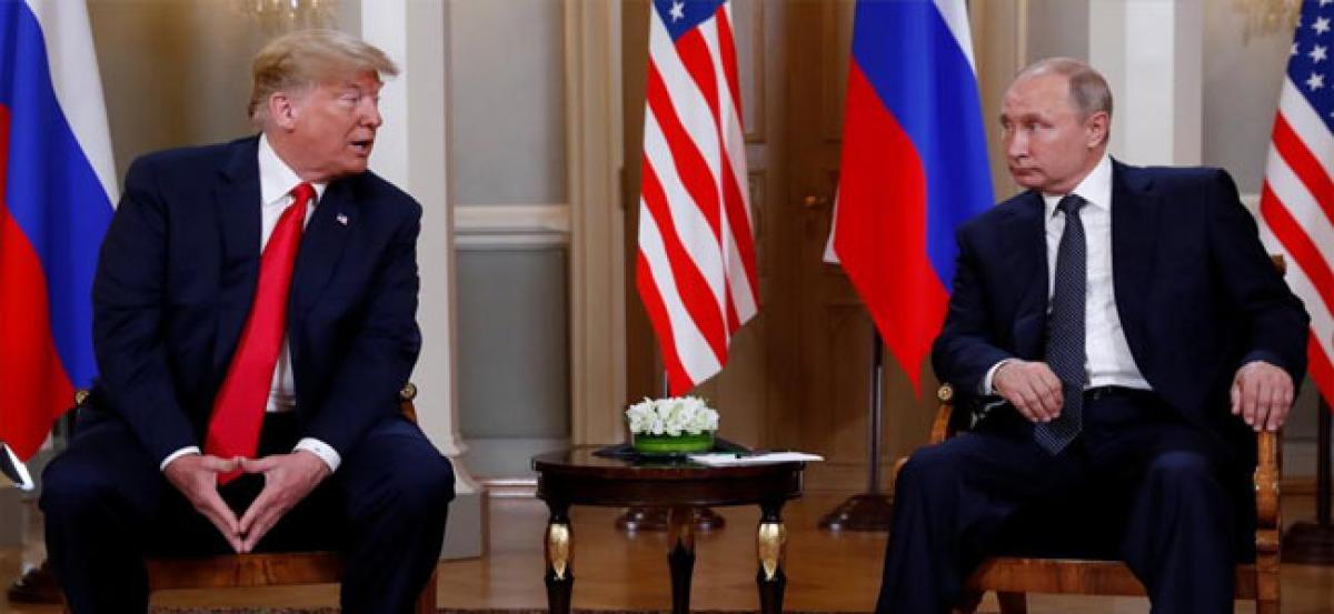 Trump and Putin open historic summit, US leader promises ‘extraordinary relationship’