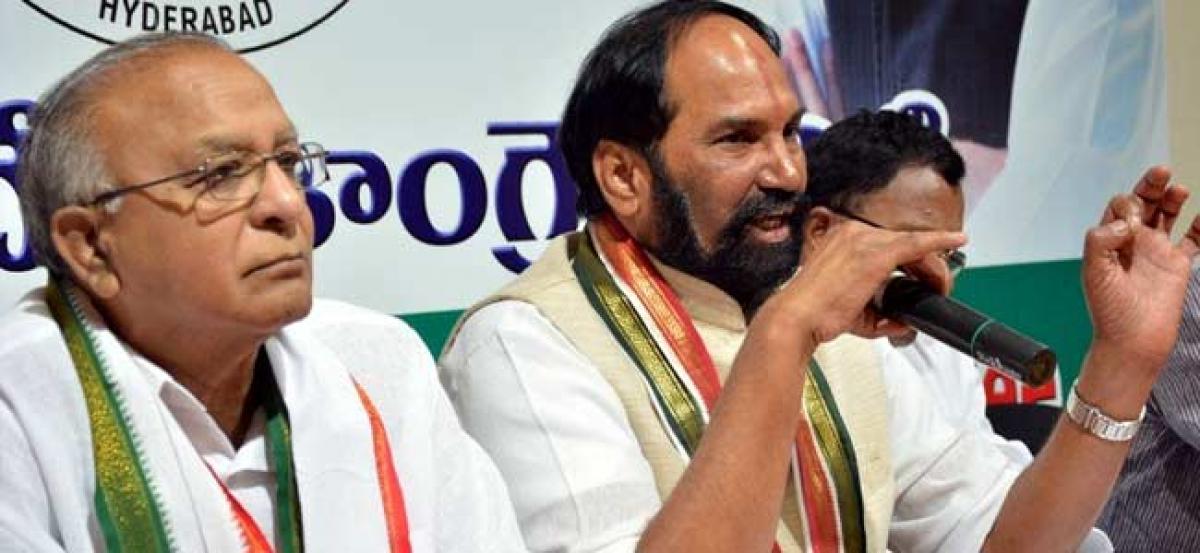 Uttam asks Tribals to fight for their rights against TRS Govt