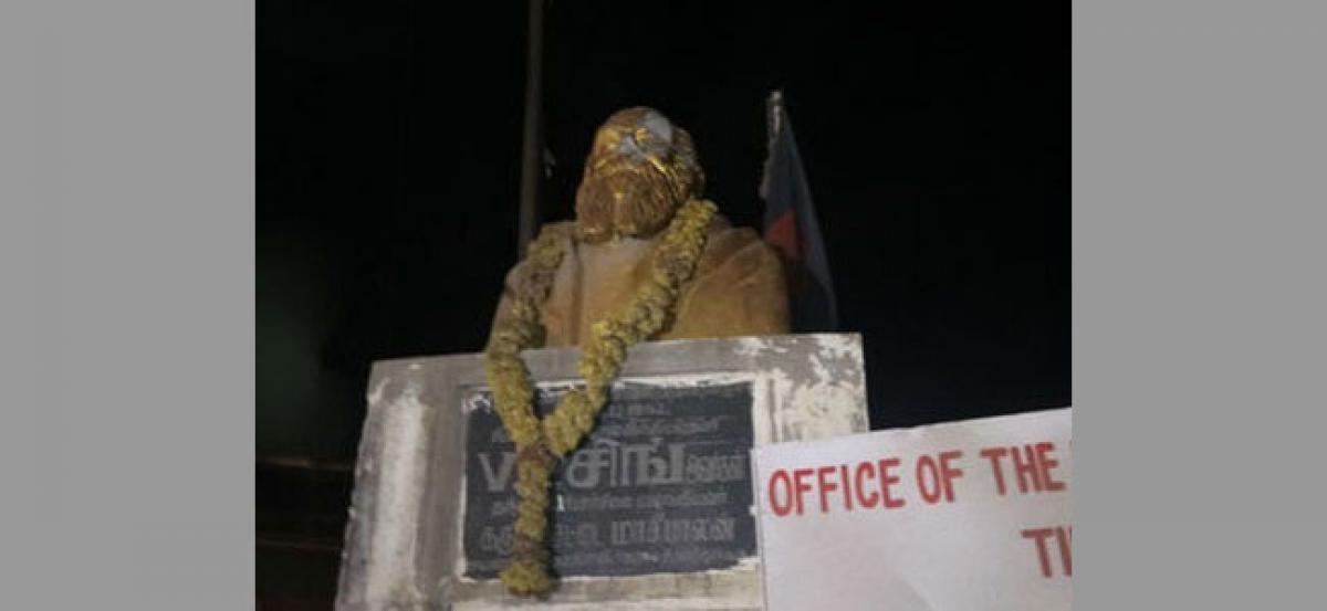 MHA issues 2nd advisory, says DMs, SPs personally responsible for statue damage