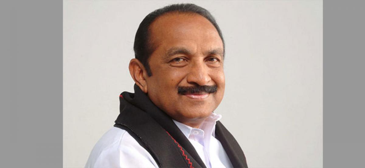 Vaiko seeks CBI probe into the death of Tamils in Andhra