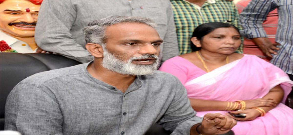 Vangaveeti Radhakrishna lashes out at Gowtham Reddy