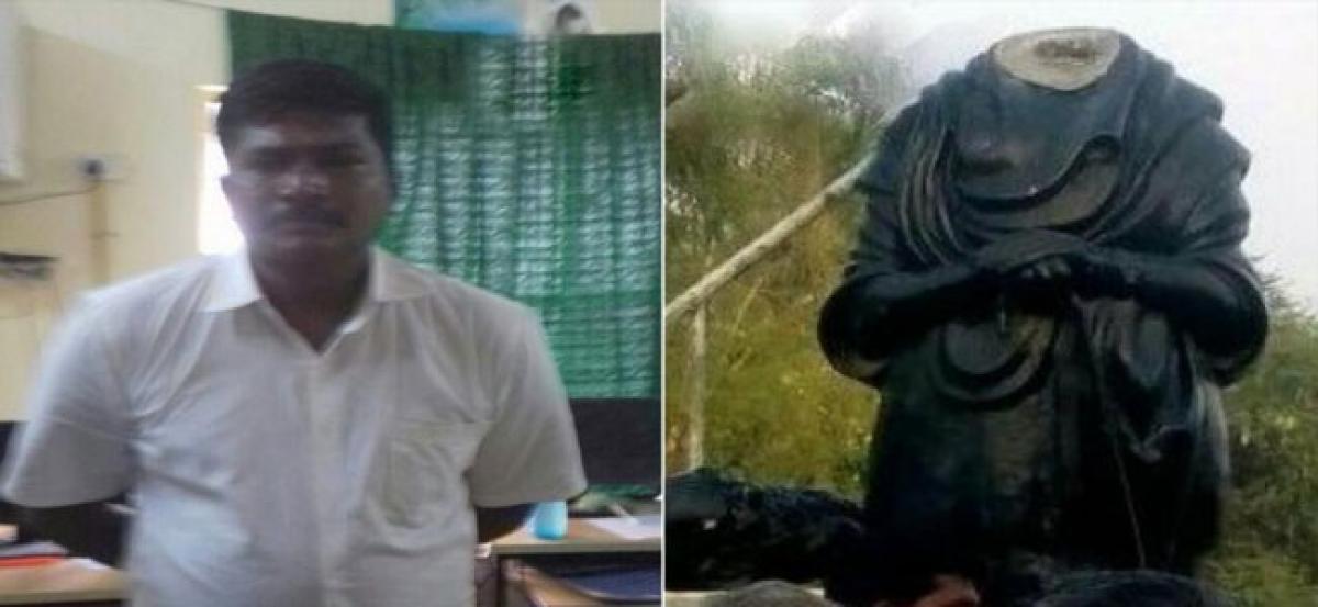 Periyar statue vandalised: CRPF personnel placed under suspension