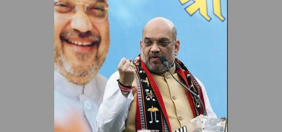 Extremely unfortunate, says Amit Shah on vandalism of statues