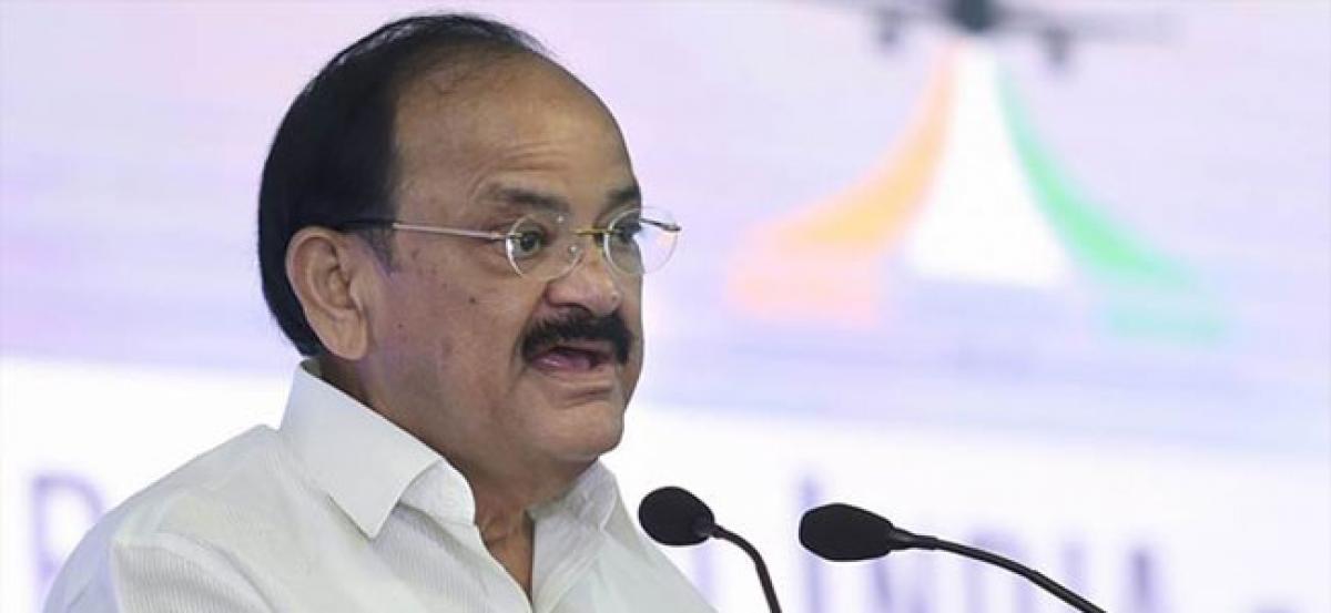 VP Naidu lays foundation stone of NIDMs south campus in Andhra