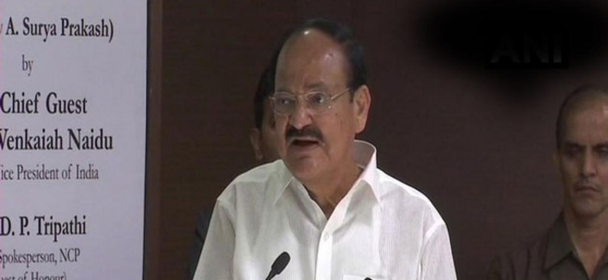 Emergency period should be taught at educational institutions: Venkaiah Naidu