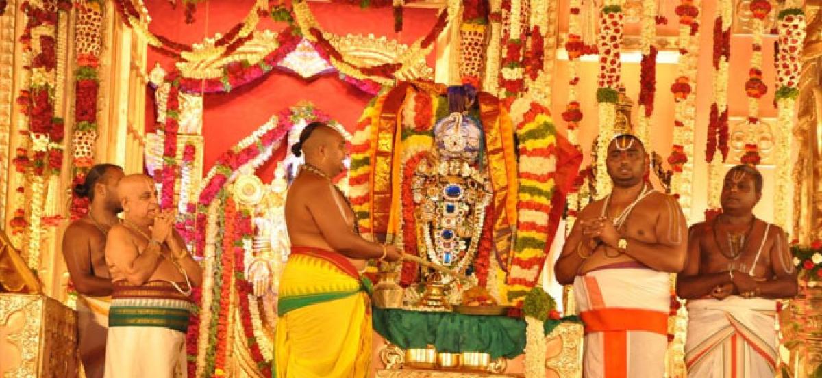 Lord Venkateswara’s Kalyanam held on a grand note