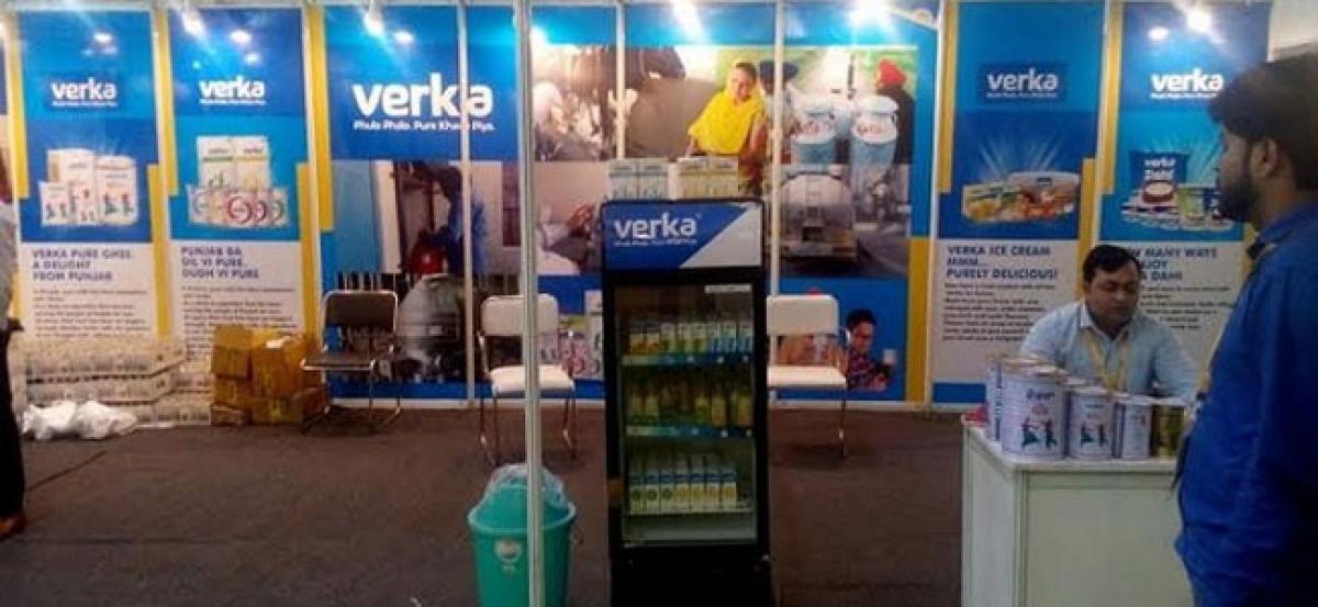 Verka exhibits its product range at Krishi Unnati Mela 2018